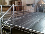 Stage build cathedral