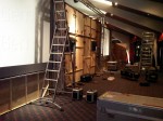 Stage set example of flats and panels